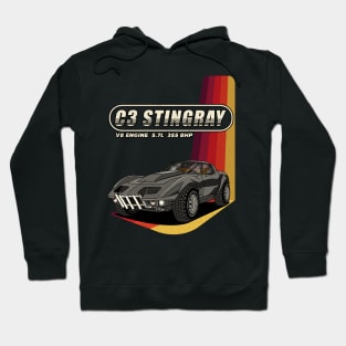 Chevy Corvette Stingray C3 Off-Road Hoodie